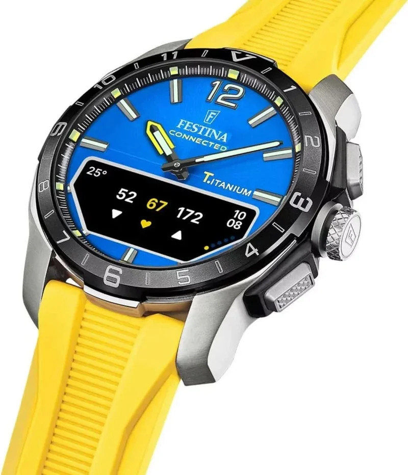 Festina Connected D F23000/8 Herrenuhr • Titanium-Gehäuse • Saphirglas