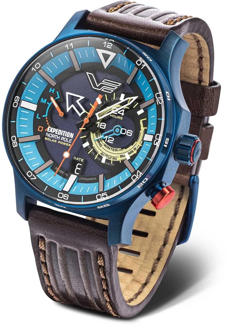 Vostok Europe Expedition North Pole-1 VS57-595D736 Herrenuhr • Solar-Antrieb • 20 atm