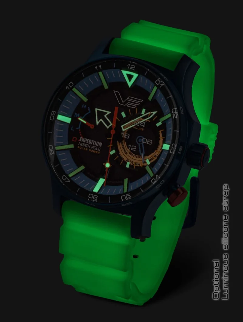 Vostok Europe Expedition North Pole-1 VS57-595D736 Herrenuhr • Solar-Antrieb • 20 atm