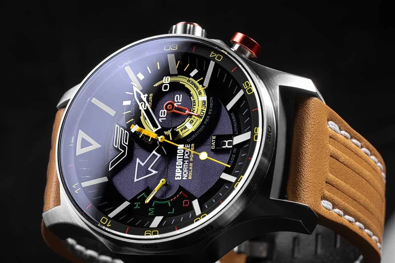 Vostok Europe Expedition North Pole VS57-595A735 Herrenuhr • Solar-Antrieb • K1 Sicherheitsglas