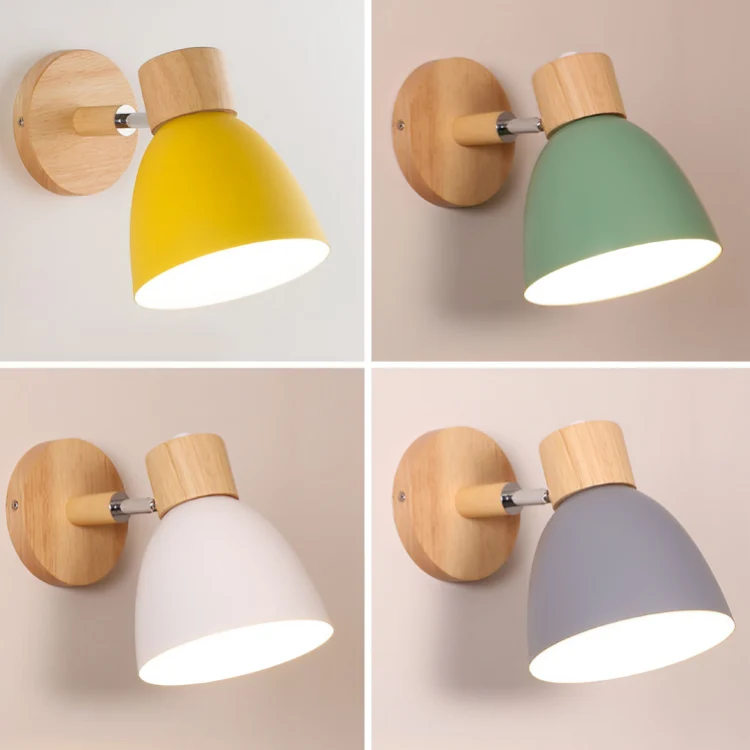 Minimalistische Wandlamp Metaal LED 8W Neutraal Wit Slaapkamer Woonkamer Scandinavische Sfeerverlichting | Sansoti