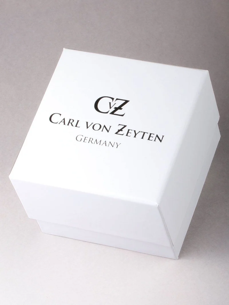 Carl von Zeyten Enz CVZ0051BL Herrenuhr Automatik Blau • Skelett-Automatikwerk • Mineralglas