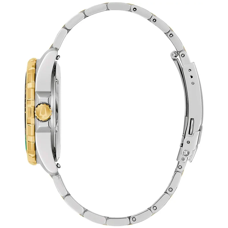 Bulova Marine Star 98B467 Herren Armbanduhr Grün • Automatikwerk • Saphirglas