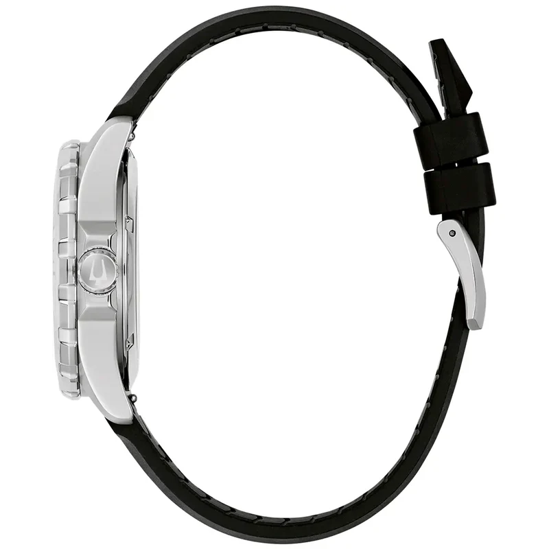 Bulova Marine Star 98B465 Herrenuhr Schwarz • Automatikwerk • Saphirglas