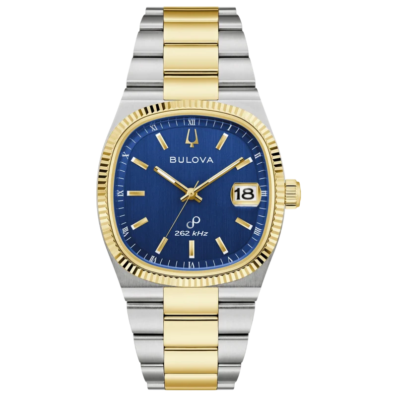 Bulova Super Seville 98B462 Herren Armbanduhr Blau • Saphirglas • Precisionist HPQ-Uhrwerk