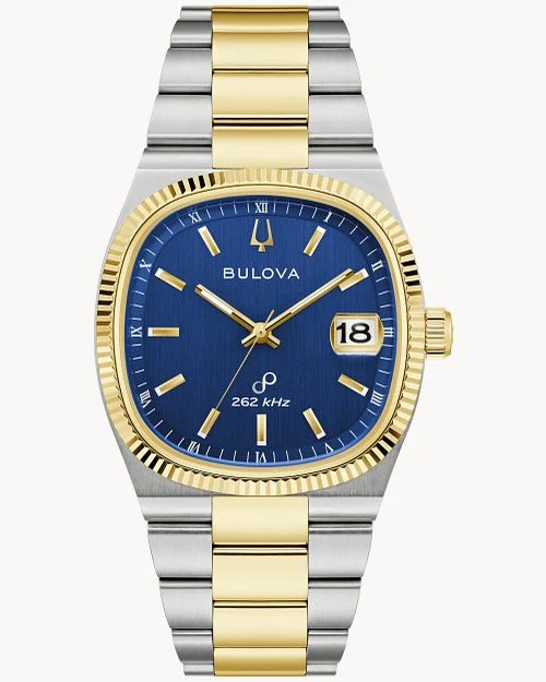 Bulova Super Seville 98B462 Herren Armbanduhr Blau • Saphirglas • Precisionist HPQ-Uhrwerk