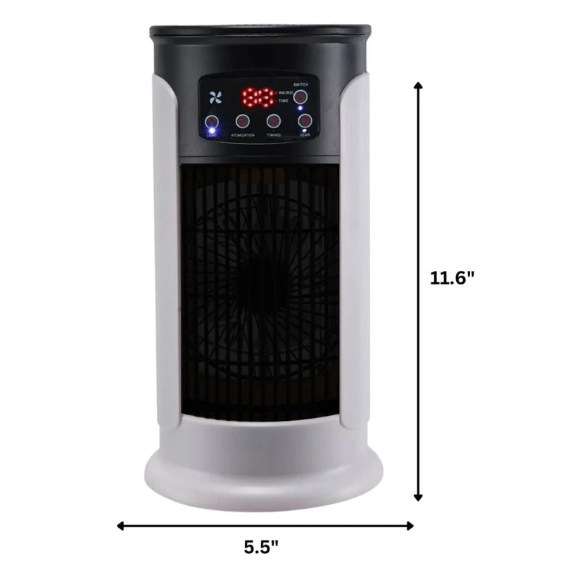 Mobiele Aircooler Compact Verkoeling Kleine Ruimtes Kantoor Slaapkamer Persoonlijke Koeling Draagbaar | Sansoti