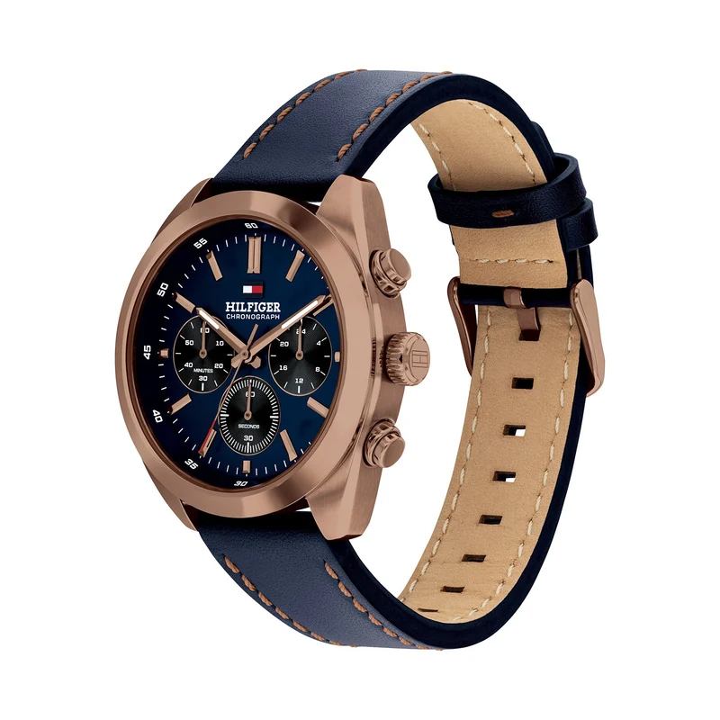 Tommy Hilfiger Hudson 1710721 Herrenuhr • Analoges Quarzwerk • Klassisches Design