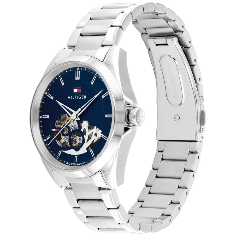 Tommy Hilfiger Baker Automatic 1710716 Herren • Open Heart Automatikwerk • Mineralglas