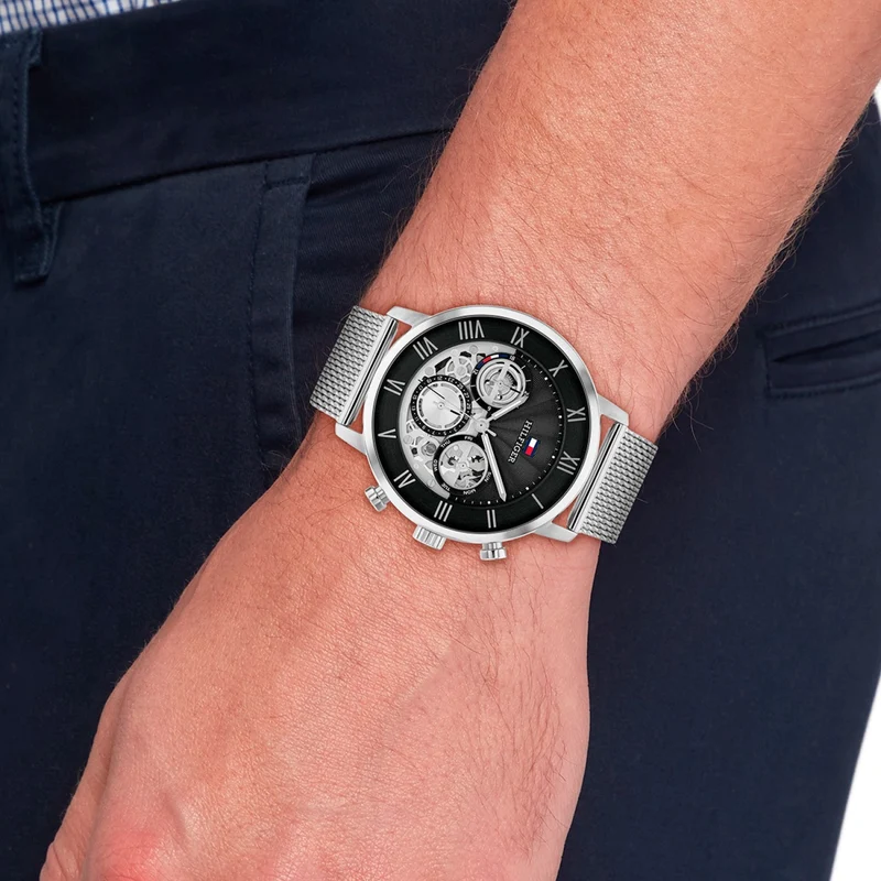 Tommy Hilfiger Legend 1710708 Herren • Quarzwerk • Klassisches Design