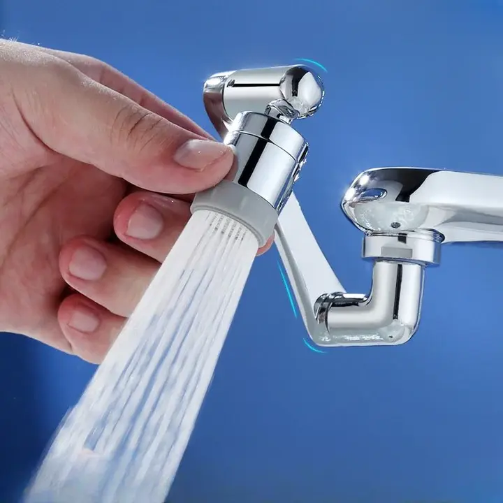 360° Draaibare Wastafeluitloop – Flexibele Waterstraal met 2 Stromingsmodi | Sansoti