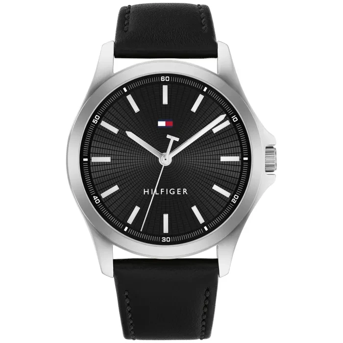 Tommy Hilfiger Bruce 1710668 Herrenuhr Schwarz • Mineralglas • Quarzwerk