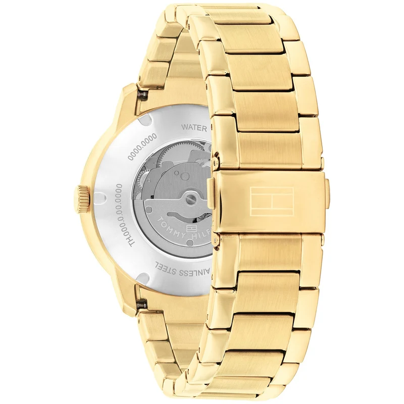 Tommy Hilfiger Henry Automatic 1710662 Herren • Skelett-Zifferblatt • Automatikwerk Miyota 8215