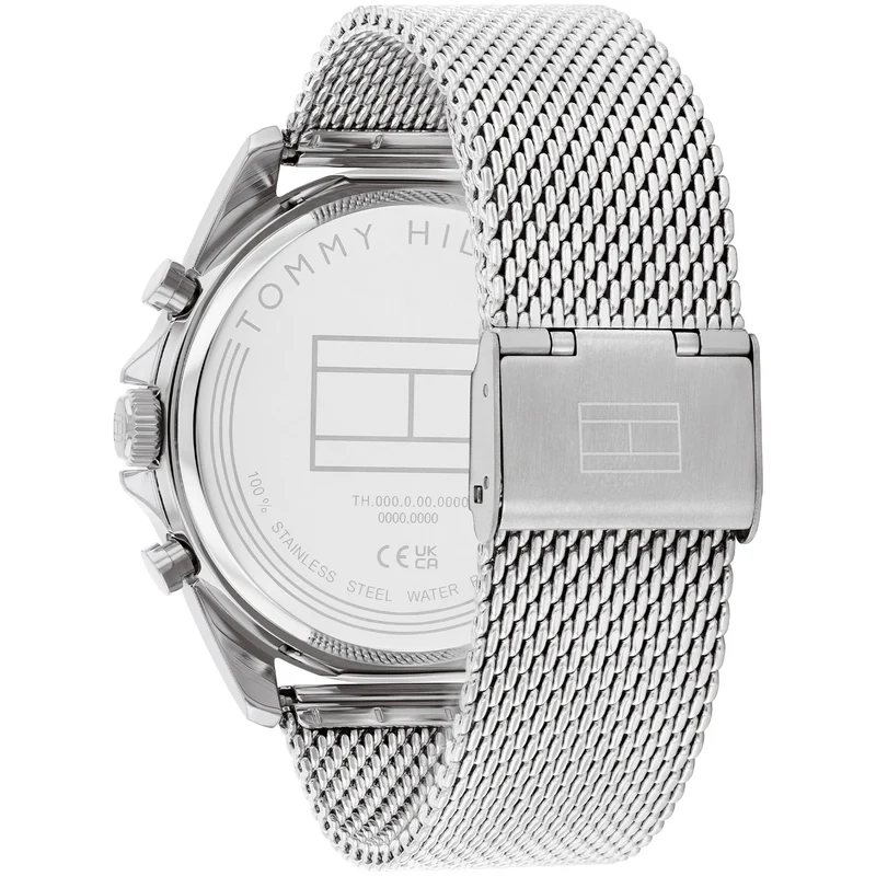 Tommy Hilfiger Baker 1710647 Herren • Grünes Chronographen-Zifferblatt • 5 BAR Wasserdicht