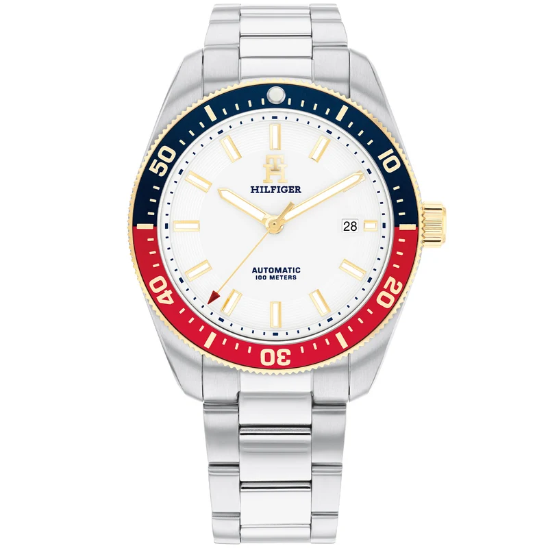 Tommy Hilfiger 1710551 Herren Armbanduhr • Quarzwerk • Zeitloses Design
