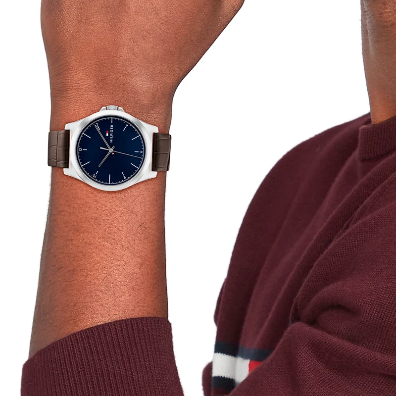 Tommy Hilfiger Norris 1710549 Herren Armbanduhr • Klassisches Design • Quarzwerk