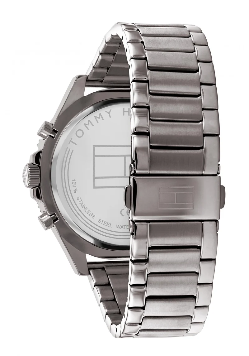 Tommy Hilfiger Larson Herren Armbanduhr Anthrazit • Quarzwerk • Klassisches Design