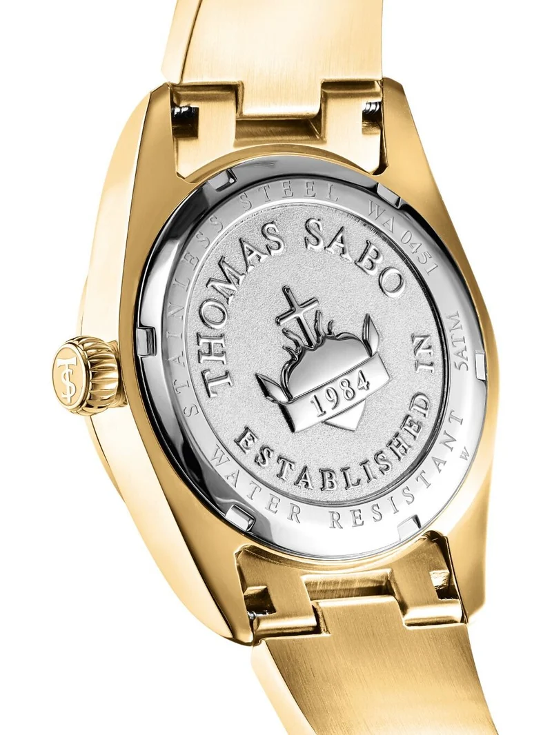 Thomas Sabo Elyndra WA0451-291-212 Damen Armbanduhr • 36 mm Edelstahlgehäuse • 5 ATM Wasserschutz