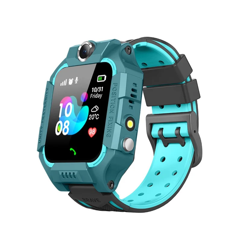 Digitaal Kinderhorloge GPS Tracker Telefoon Camera Waterdicht Touchscreen Veiligheid Smartwatch Kids | Sansoti