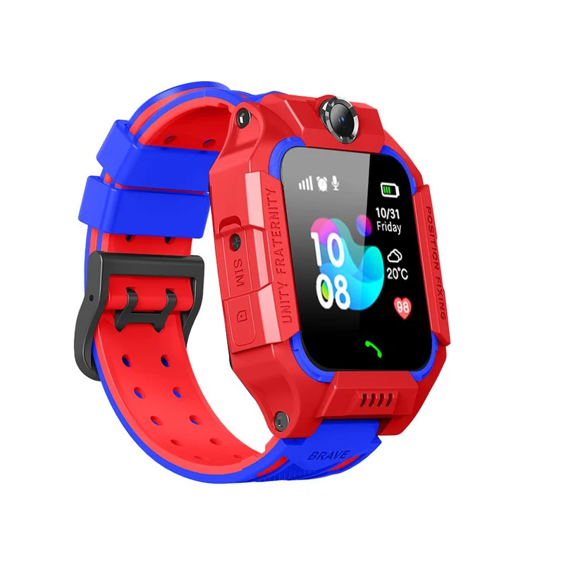 Digitaal Kinderhorloge GPS Tracker Telefoon Camera Waterdicht Touchscreen Veiligheid Smartwatch Kids | Sansoti