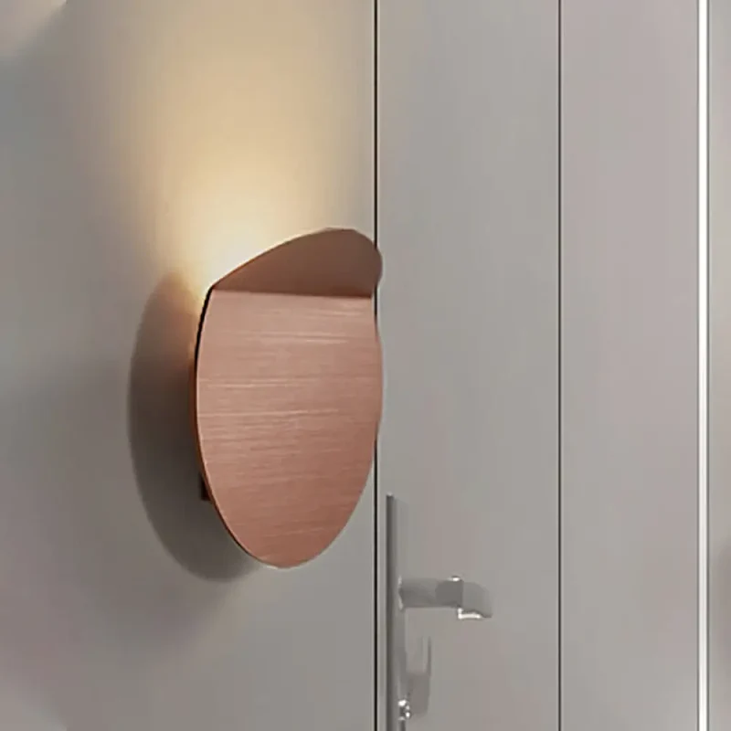 Ronde Wandlamp Metaal LED Dimbaar Warm Wit Gang Hal Corridor Modern Scandinavisch Design Sfeervol Licht | Sansoti