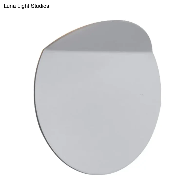 Ronde Wandlamp Metaal LED Dimbaar Warm Wit Gang Hal Corridor Modern Scandinavisch Design Sfeervol Licht | Sansoti