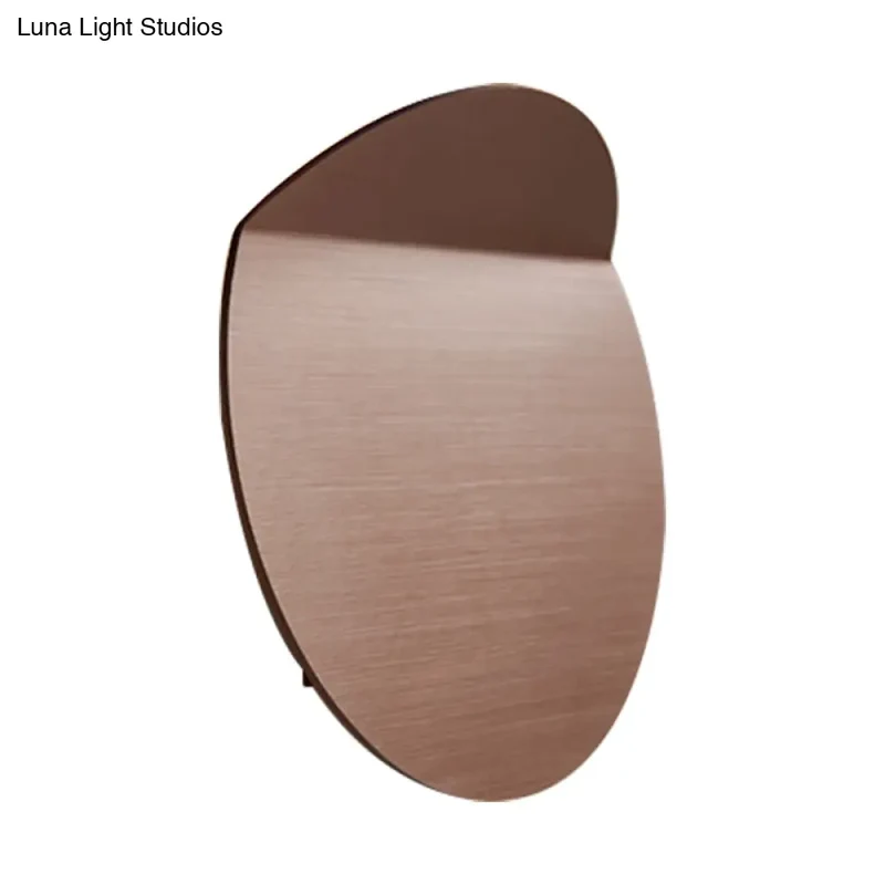 Ronde Wandlamp Metaal LED Dimbaar Warm Wit Gang Hal Corridor Modern Scandinavisch Design Sfeervol Licht | Sansoti