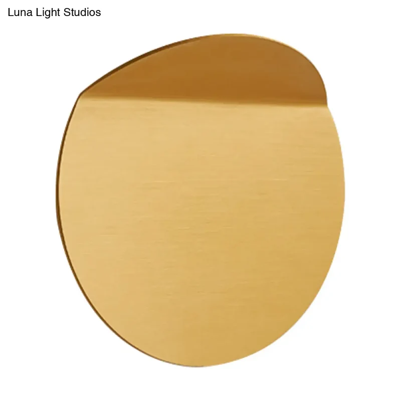 Ronde Wandlamp Metaal LED Dimbaar Warm Wit Gang Hal Corridor Modern Scandinavisch Design Sfeervol Licht | Sansoti