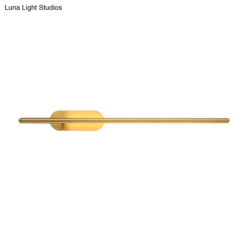 Draaibare LED Wandlamp Aluminium Zwart Goud Verstelbaar Modern Design Sfeerverlichting Woonkamer Slaapkamer | Sansoti