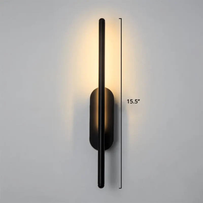 Draaibare LED Wandlamp Aluminium Zwart Goud Verstelbaar Modern Design Sfeerverlichting Woonkamer Slaapkamer | Sansoti