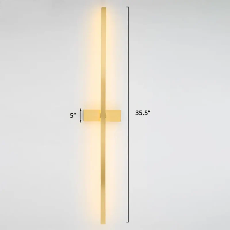 Draaibare LED Wandlamp Aluminium Zwart Goud Verstelbaar Modern Design Sfeerverlichting Woonkamer Slaapkamer | Sansoti
