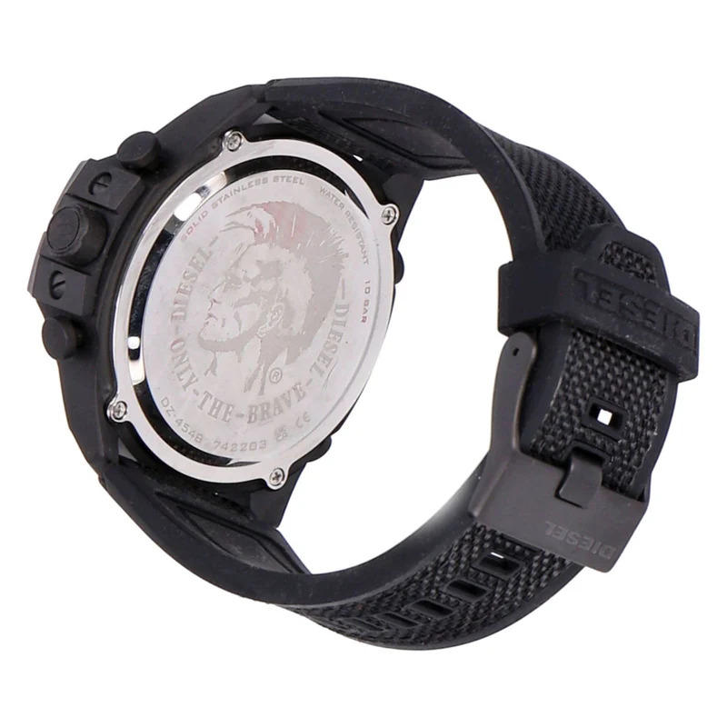 Diesel Mega Chief Herren Armbanduhr Schwarz 59 mm DZ4548