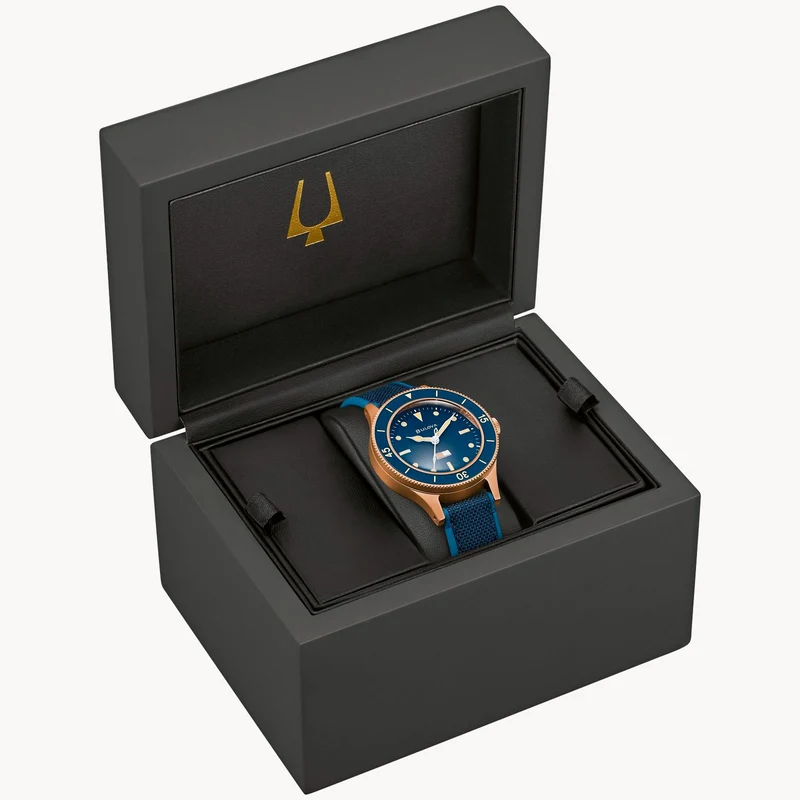 Bulova MIL-SHIPS 98A325 Herrenuhr Bronze • Automatikwerk • Saphirglas