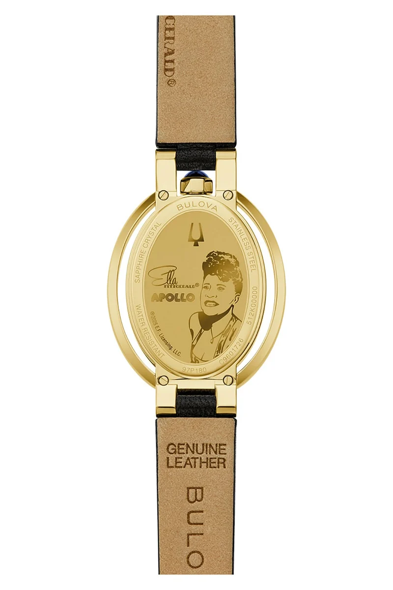 Bulova Rubaiyat Ella Fitzgerald 97P180 Damen Armbanduhr Weiß • Saphirglas • Einzeln gefasster Diamant