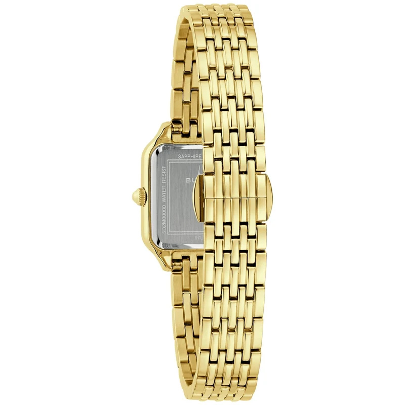 Bulova Sutton 97L191 Damenuhr Champagner • Saphirglas • Quarzwerk GL24