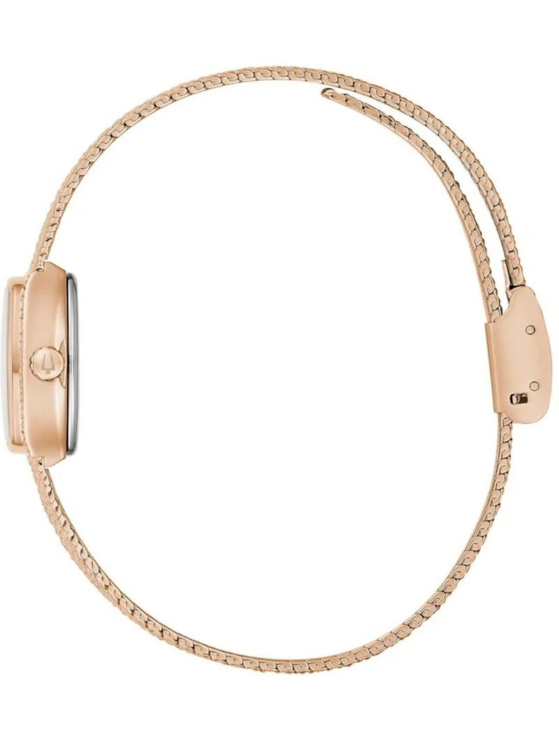 Bulova Goddess of Time 97L185 Damenuhr Roségold • Saphirglas • Quarzwerk
