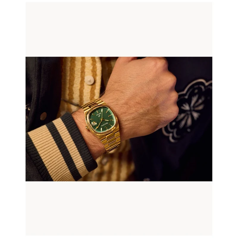 Bulova Super Seville 97B237 Herren Armbanduhr Grün • Saphirglas • HPQ Precisionist-Werk
