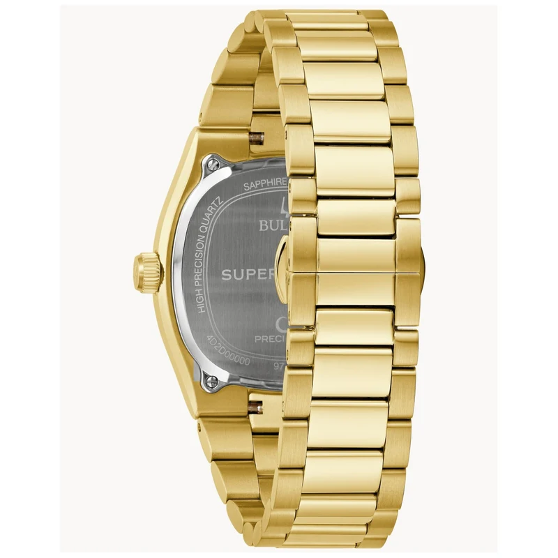 Bulova Super Seville 97B237 Herren Armbanduhr Grün • Saphirglas • HPQ Precisionist-Werk