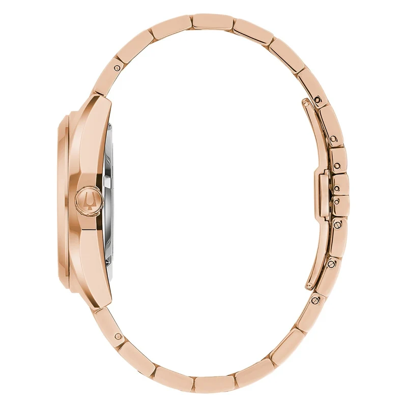 Bulova Surveyor 97B234 Herren Automatik • Saphirglas • Roségold-PVD Edelstahl