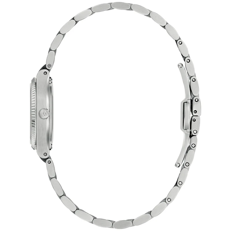Bulova Super Seville 96L354 Damen Armbanduhr Rot • Saphirglas • Leuchtzifferblatt