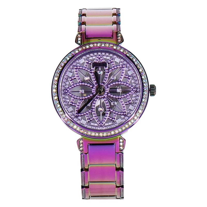 Guess Damen Analog Armbanduhr Queen Mehrfarbig