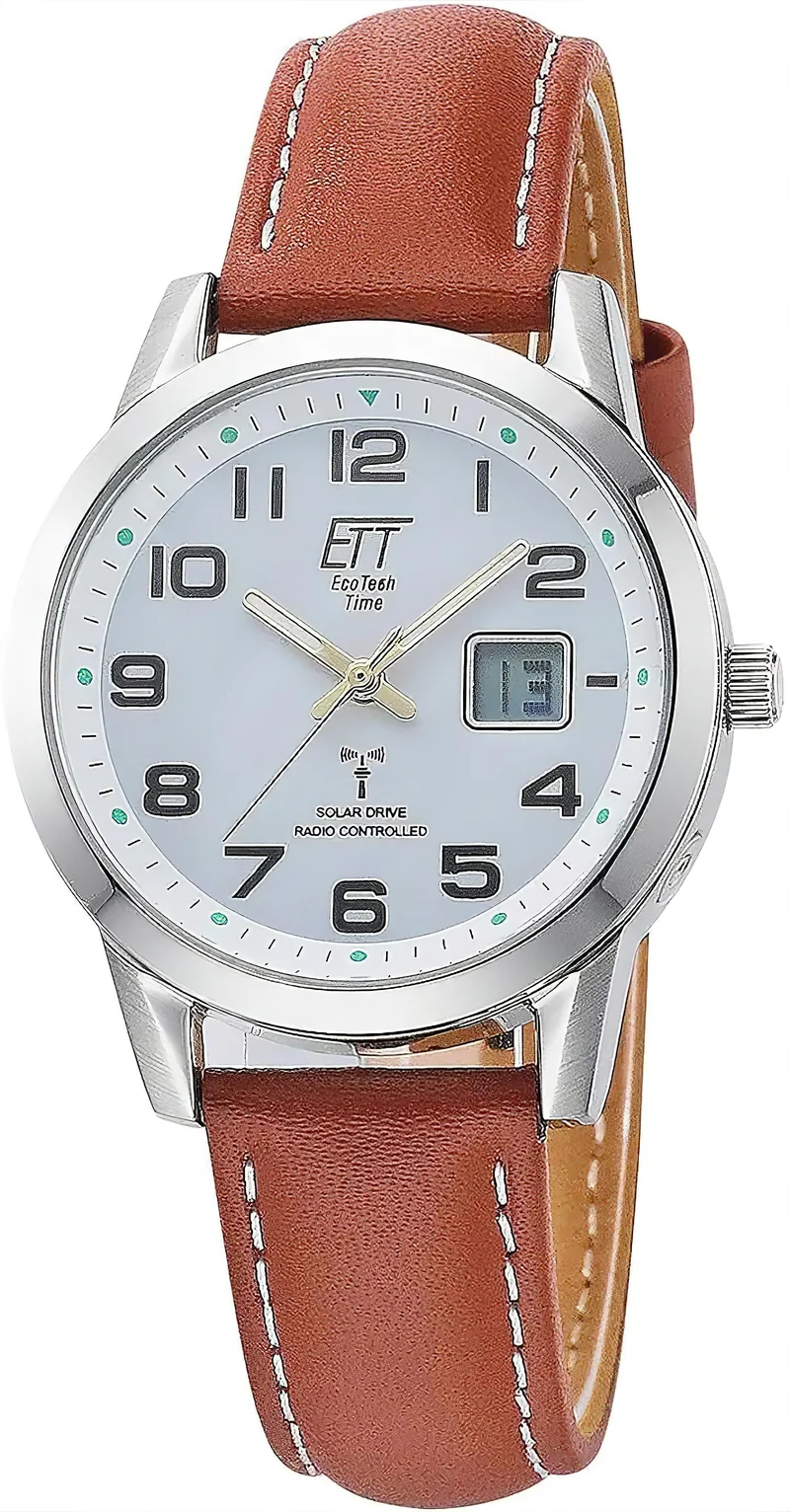 Eco Tech Time Gobi ELS-11616-61L Damenuhr • Solar-Antrieb • Funk-Technologie