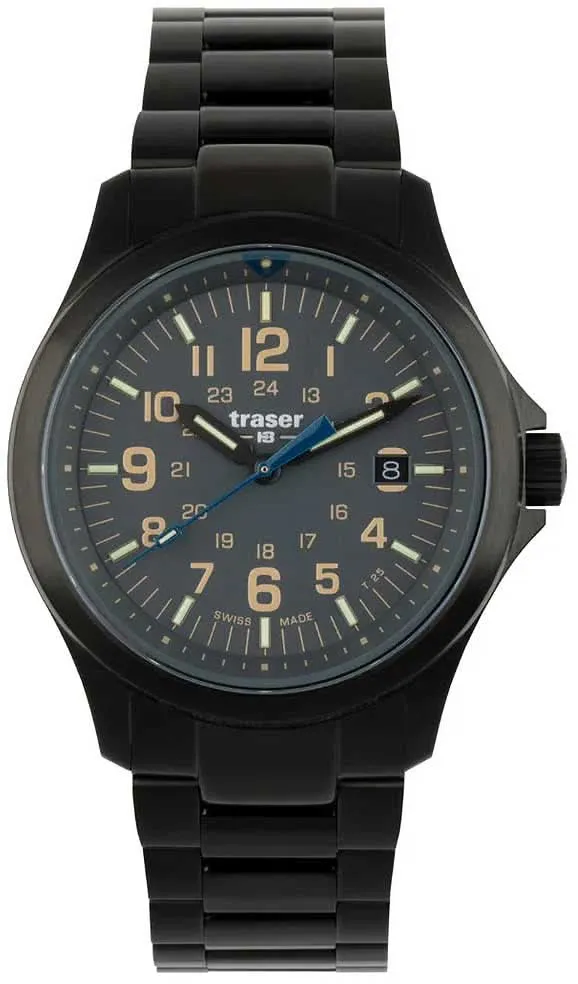 Traser P67 111073 Herrenuhr • H3-Tritium • Swiss Made