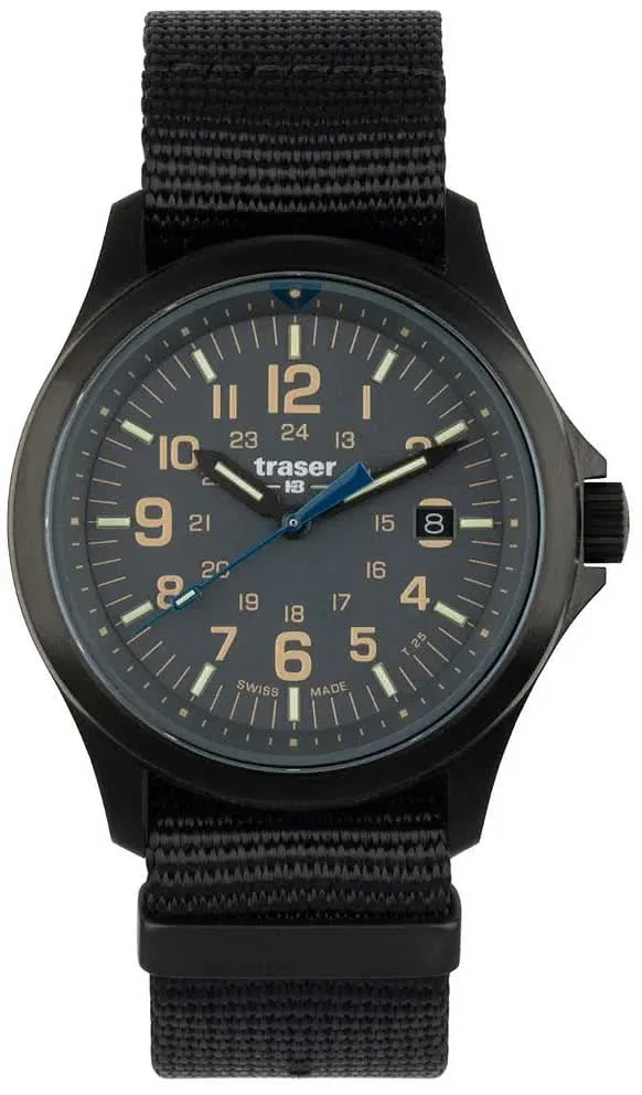 Traser P67 Officer Pro Grey 111072 Herrenuhr • Trigalight H3 • Swiss Made