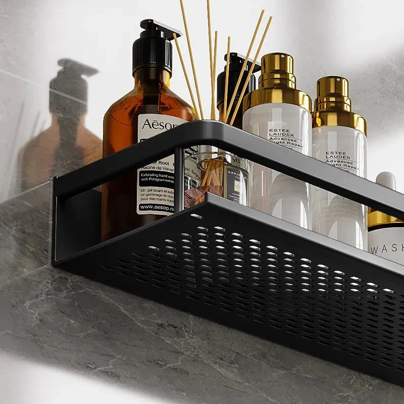 Wandrek voor Douche – Zwart Mat Aluminium, Roestvrij & Minimalistisch | Sansoti