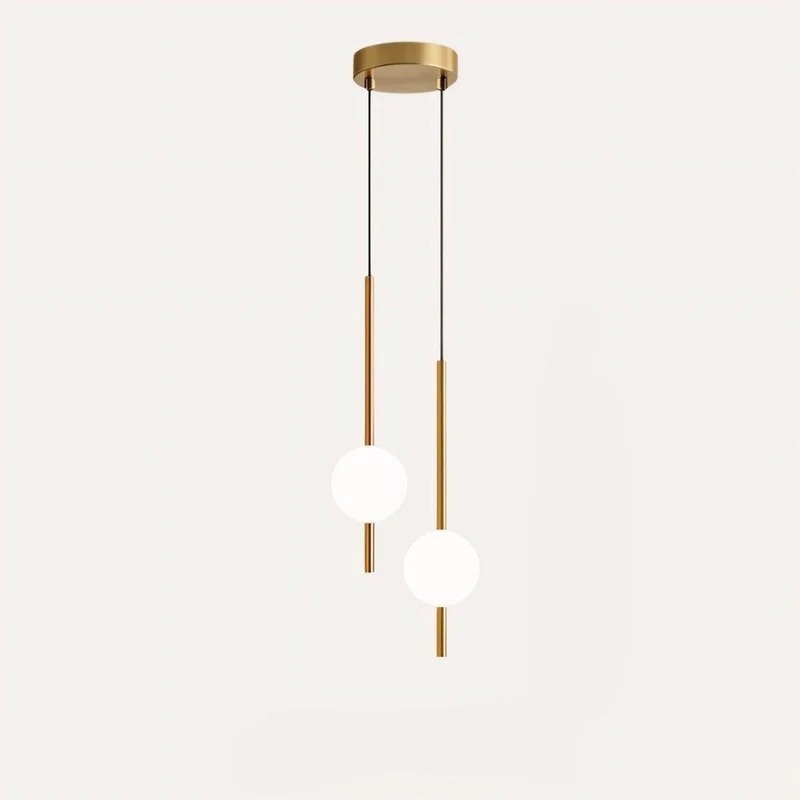 Sansoti | Moderne Hanglamp van Glas & Metaal – Scandinavisch Design (1 of 2 Lichtpunten)