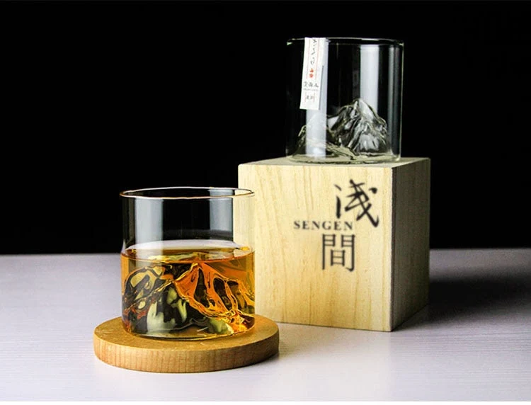 Kristallen Whiskeyglas met Japans Design – Luxe & Tijdloos | Sansoti