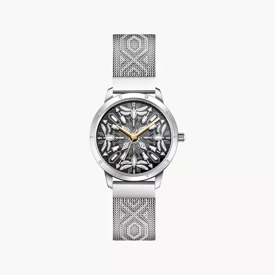 Thomas Sabo Spirit Magic Garden WA0423-201-201 Damenuhr Silber • Milanaise-Armband • Mineralglas saphirbeschichtet