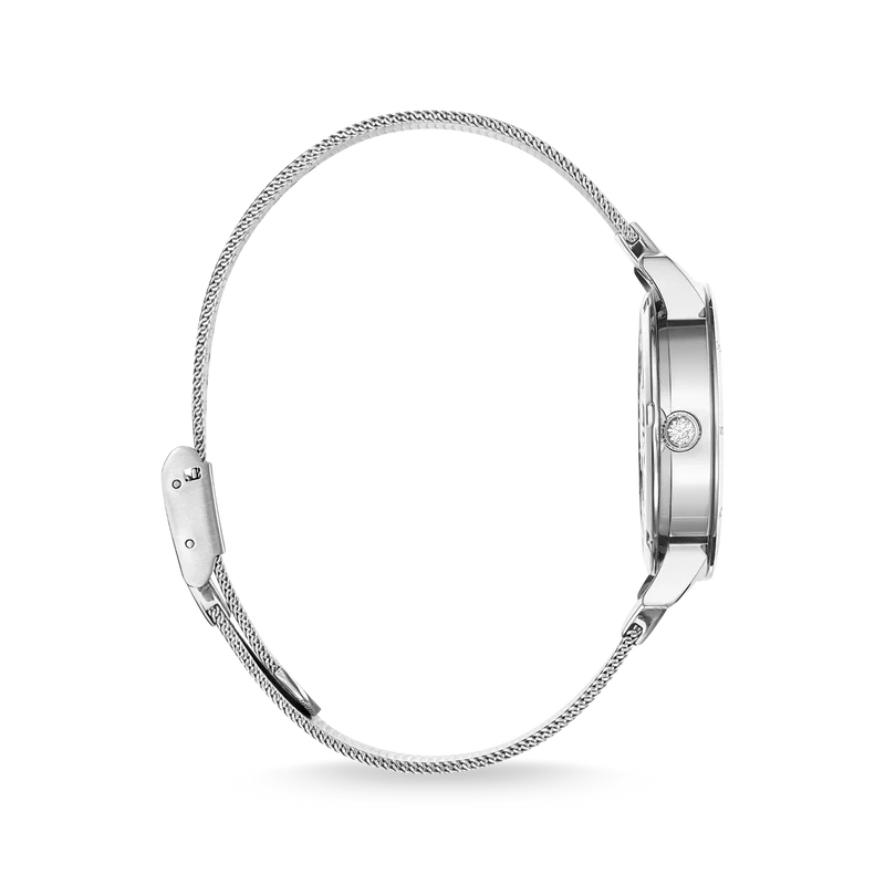 Thomas Sabo Spirit Magic Garden WA0423-201-201 Damenuhr Silber • Milanaise-Armband • Mineralglas saphirbeschichtet