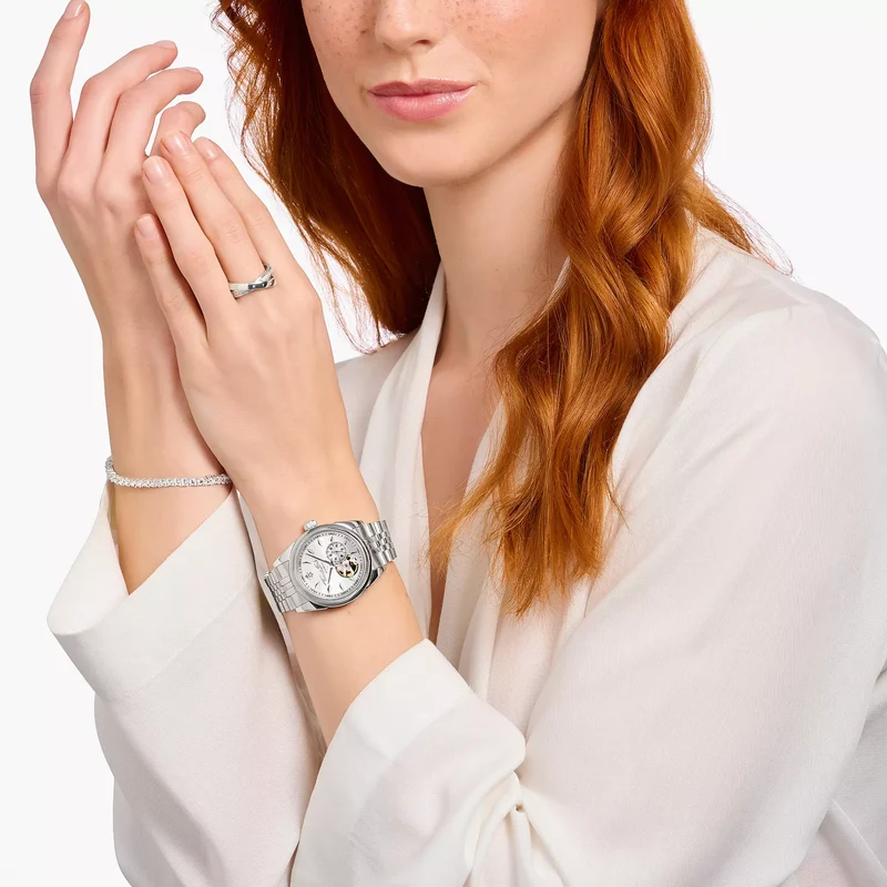 Thomas Sabo WA0416-201-201 Unisex Automatikuhr Silber • Saphirglas • Miyota 8N40 Automatikwerk